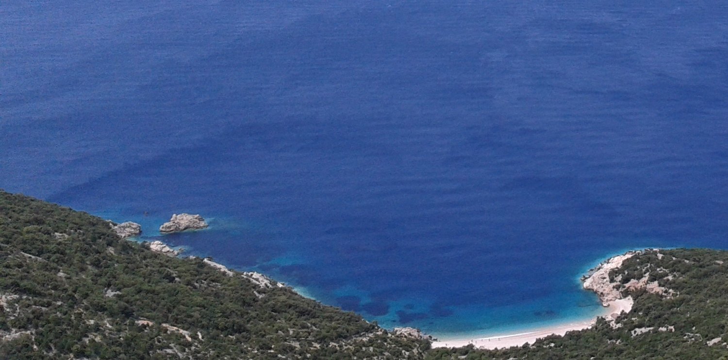 Sveti Ivan beach below Lubenice